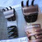 2 Goody Colour Collection Slide Proof Secure Fit Band Plastic Claw Clip Hair Jaw