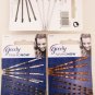 8 Goody Painted Wavy Bobby Slide Hair Pins Bobbies Silver Gray Bronze Brunette