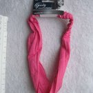 1 PINK Goody Fashionow Glitter Gentle Fit Light Thin Fabric Head Band Headband