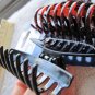 2 Goody Claw Clips Black Amber Tortoiseshell Brown Curved Rounded Hair Jaw Clip