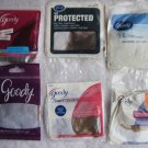 Goody Mesh Hair Nets Invisible Elastic Border Edge Comfortable Hold Protect Neat
