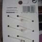 6 Goody Brynn Plastic Claw Clips Small Hair Jaws Black Tortoiseshell Brown ~3/4"