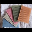 Self Holding Hook & Loop Squares Secure Hair for Make Up Straightening Squares