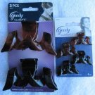 Goody Classics Weave Plastic Fashion Styling Hair Claw Jaw Clips Small Large