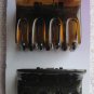 2 Goody Short Medium Large Claw Clips Hair Jaw Plastic Black Brown Tortoiseshell