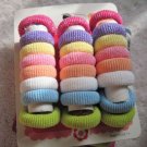 24 Goody Gentle Ponytailers Ouchless No Metal Elastic Hair Bands Soft Fabric