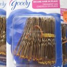 100 Metal Styling Hold It Secure Hair Pins Goody Coated Pin Blend Bronze Black