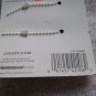 2 Goody Luxe Cecilia Side Combs Fancy Black Rhinestones Swirls Open Teeth Metal