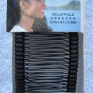 Scunci Upzing 6" Long Stretching Banana Comb Hair Updo Style Secure Hold Metal