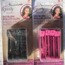 8 Goody Mosaic No Burn Hair Sectioning Plastic Roller Clips Curling Hood Dryer