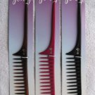 Goody Long Tail Pick Feather Hair Comb Wide Teeth Feathered Style Curls Section