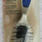 Goody Hot Handles Cushioned Styler Hair Brush Smoothing Blue Grip Smooth Comfort