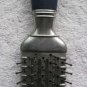 Goody Anti Static Detangling Flat Base Hair Brush Metal Detangle 2001 Blue Grip