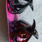 2 Goody Slideproof Large Black Tortoise Spider Octopus Plastic Jaw Claw Clips 3"