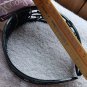 Goody Wide Intricate Scroll Design Plastic Head Band Black Tortoiseshell Brown