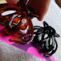 2 Goody Octopus Spider Slideproof Claw Clips Hair Jaw Plastic Lily Black Brown