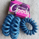 3 Goody XL Jelly Bands Spiral Dentless Crease Free Hair Band Ponytail Holders