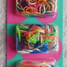 250 Goody Elastics Colored Bright Neon Mix Ouchless Poly Elastic Hair Bands 2020