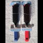 Annie Rubberized Soft Grip Vented Vent Hair Brush Red Simple Plastic Basic Plain