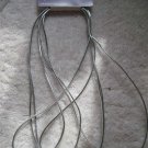 1 Goody 5 Thin Strands Hair Head Band Shiny Fashionow 2013 Headband Black Silver