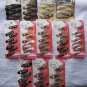 6 Goody Stay Put Slide Proof Hair Snap Clips Secure Hold Fit Pink Red Contour