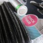 14 Goody Big Thick Fix Ouchless No Metal Elastic Ponytailer Hair Bands Black