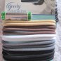 14 Goody Big Thick Fix Ouchless No Metal Elastic Ponytailer Hair Bands Black
