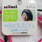 3 Scunci No Slip Grip Thin Wavy Silicone Gentle No Metal Damage Head Bands Wraps