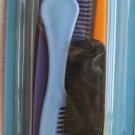 Goody Value 8 Pack Plastic Multi Hair Super Comb Set All Purpose Style Detangle