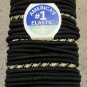 Gold Chain 30 Goody Ouchless No Metal Rubber Elastics Ponytailer Hair Bands 4mm