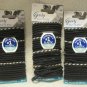 Gold Chain 30 Goody Ouchless No Metal Rubber Elastics Ponytailer Hair Bands 4mm