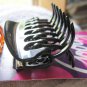2 Goody Medium Plastic Hair Claw Clips Grip Jaw Styling Fashion Black Tortoise