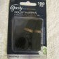 100 Metal Styling Hold It Secure Hair Pins Goody Coated Pin Blend Black Ball Tip