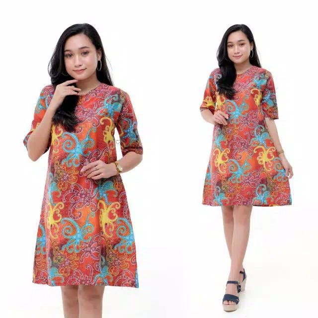 Dress Batik Nusantara