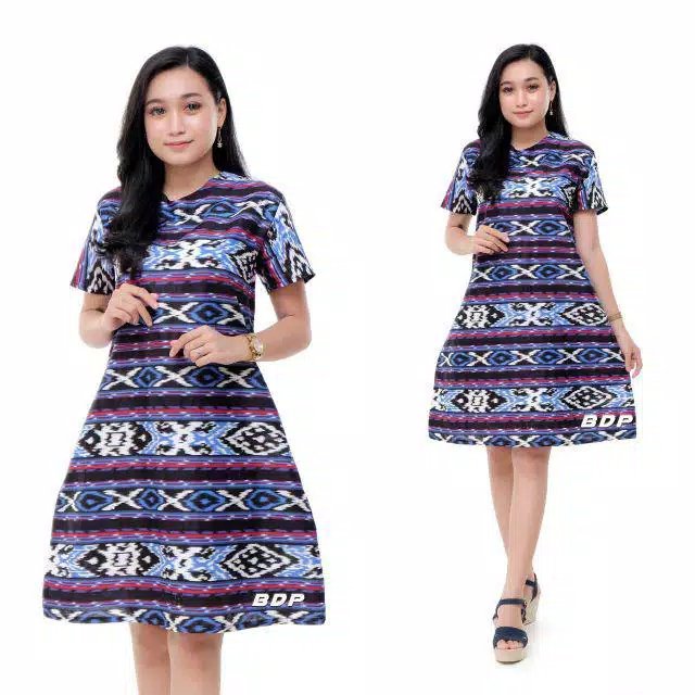 Dress Batik Nusantara