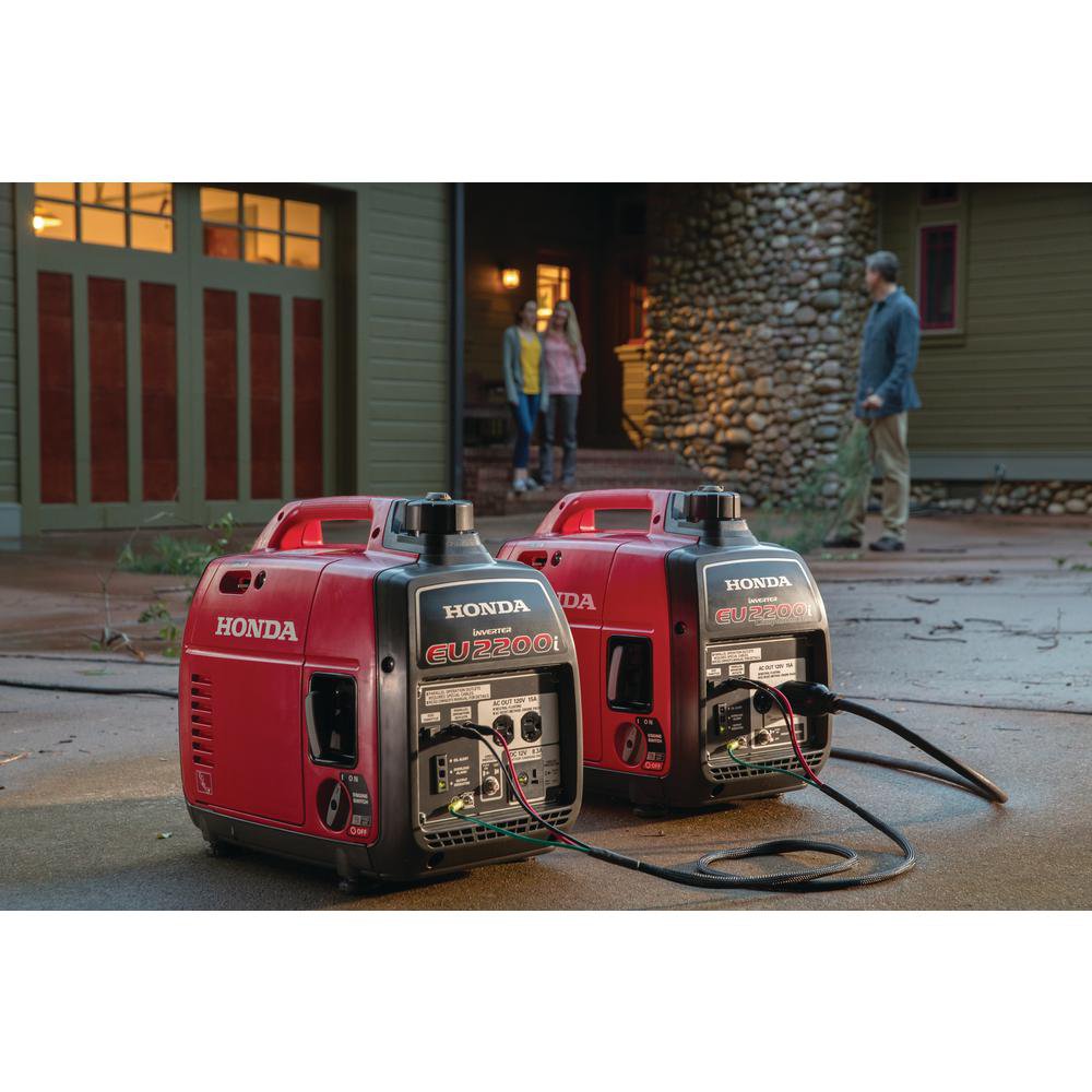 Honda EU2200i Super Quiet 2,200Watt Gasoline Powered Portable Inverter