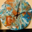 Abstract Acrylic Clock