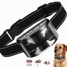 Anti Bark Dog Shock Collar Trainer Ultrasound No Barking Rechargeable Waterproof