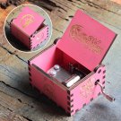 2020 New Wooden Hand Crank Queen Music Box Game Of Thrones TO MY Goigeous Wife