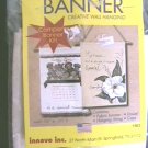 Banner craft kit create banners with paints needlepoint, etc