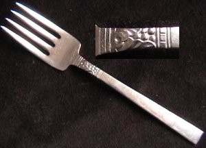Rogers Northland stainless flatware salad fork