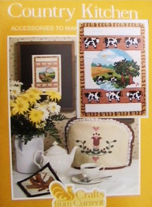 Current Country Kitchen cross stitch & sewing applique patterns