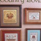 Cross stitch Connection pattern leaflet Country Love 4 patterns Cross stitch Connection pattern leaflet Country Love 4 patterns