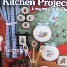 Leisure Arts cross stitch pattern leaflet 49 Quick Kitchen Projects