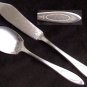 Oneida Adam silverplate jelly spoon butter knife 1917 Adams Community Plate