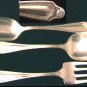 Oneida Rockford Hawthorne silverplate 1908 3 serve pcs silver plate flatware