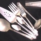 Rogers Bouquet aka Vendrome silverplate 1924 7 pieces silver plate flatware