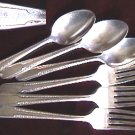 Cavalier silverplate CVR1 3 spoons 3 forks