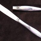 Oneida Rose Duet stainless flatware hollow knife 1994