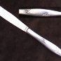 Oneida Rose Duet stainless flatware hollow knife 1994